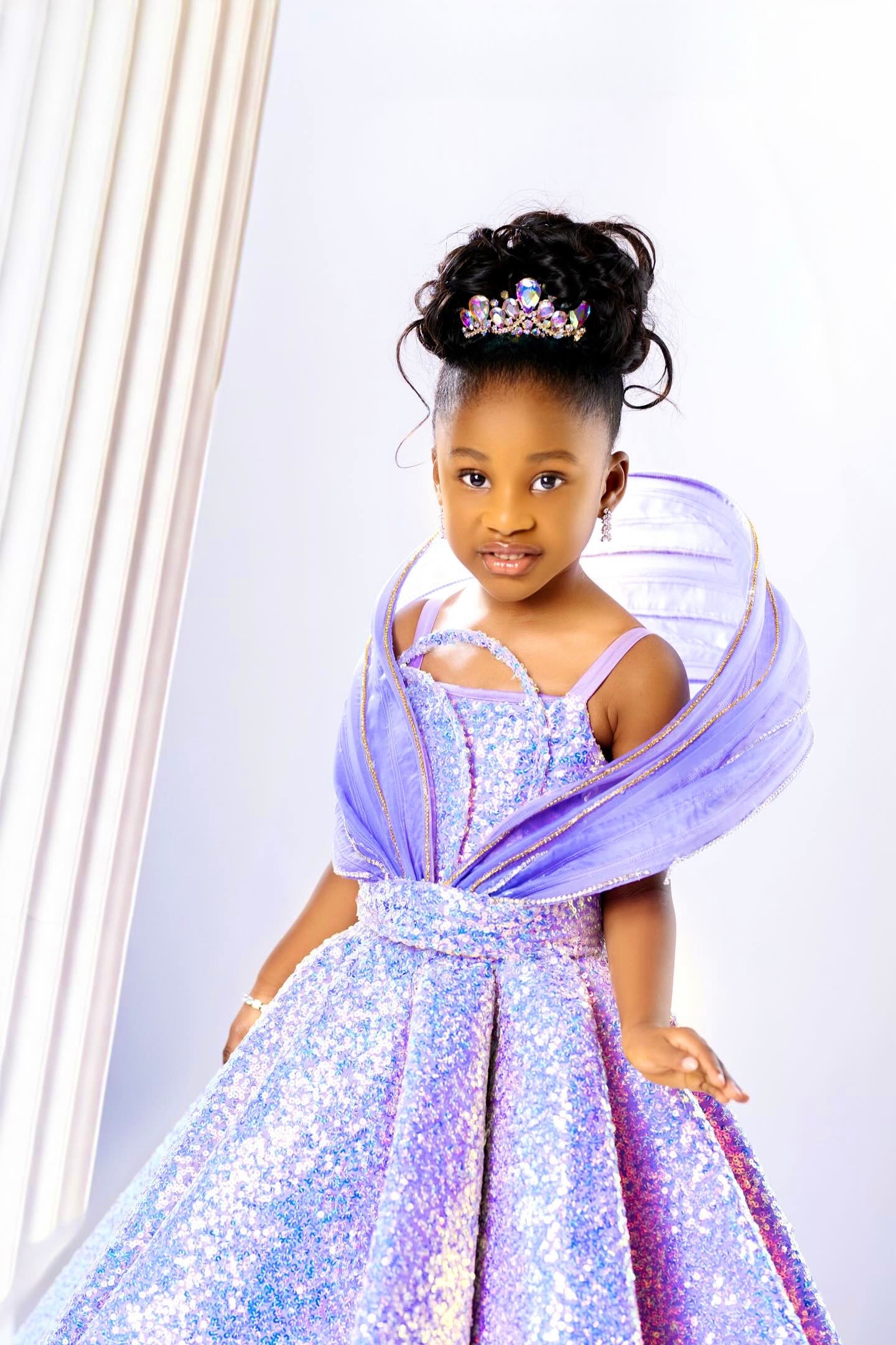 Purple Shining Dress