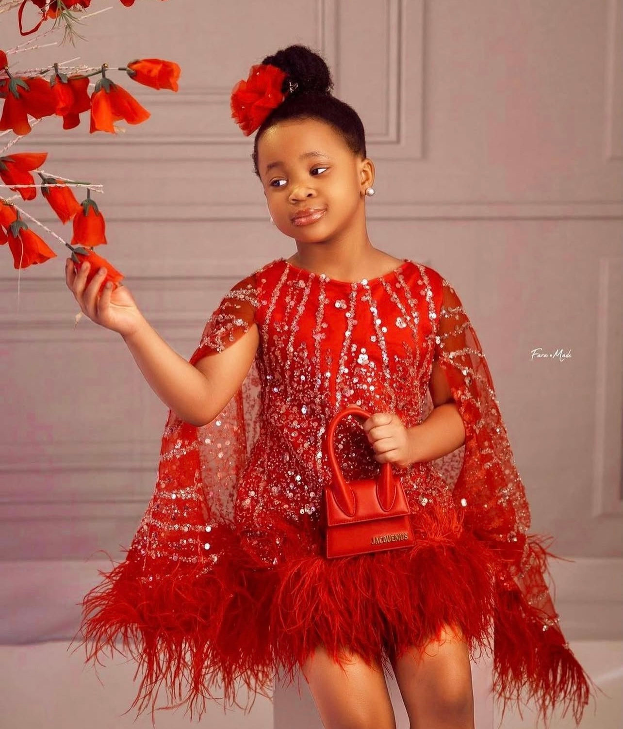 Reyna Red Dress