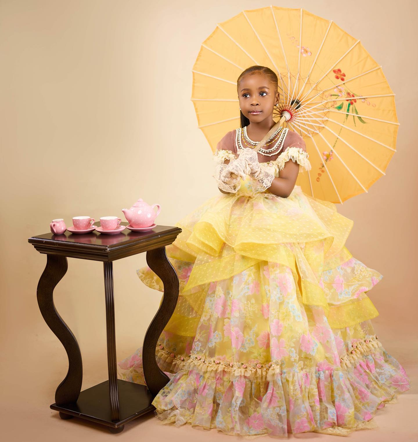 Yellow Flower Dress