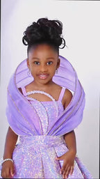 Purple Shining Dress
