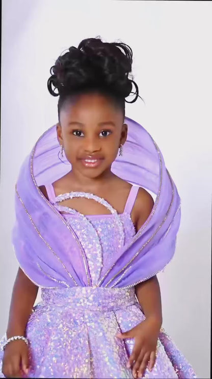 Purple Shining Dress